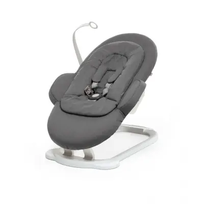 Stokke Steps Bouncer babysitter, white deep grey, white deep grey
