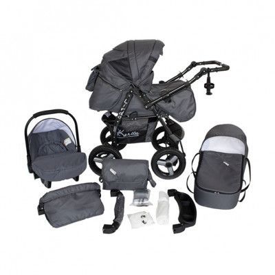 Barnvagn - Lirdo Kombi 3 in 1 Barnvagn - Lounge Grey