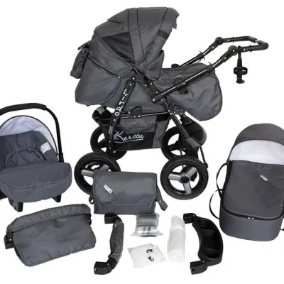 Barnvagn - Lirdo Kombi 3 in 1 Barnvagn - Lounge Grey