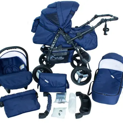 Barnvagn - Lirdo Kombi 3 in 1 Barnvagn - Outdoor Blue