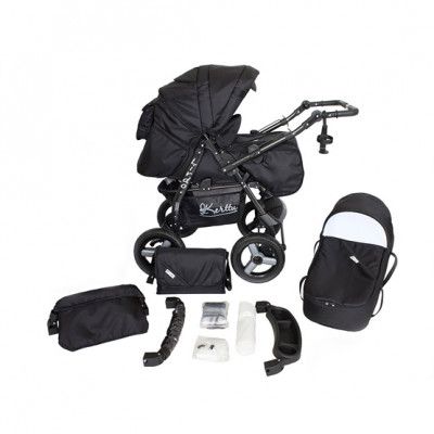 Barnvagn - Lirdo Kombi - Black