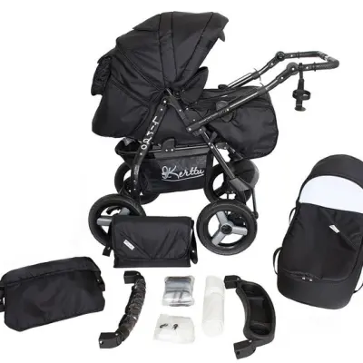 Barnvagn - Lirdo Kombi - Black