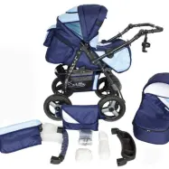 Barnvagn - Lirdo Kombi - Blue