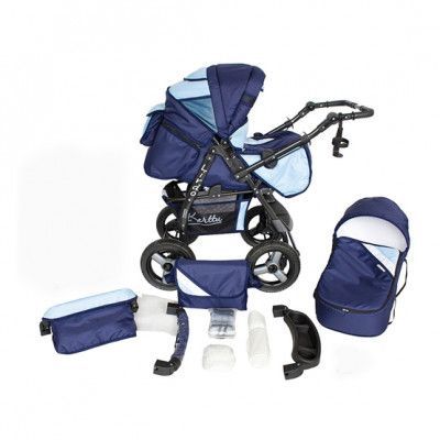 Barnvagn - Lirdo Kombi - Blue