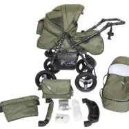 Barnvagn - Lirdo Kombi - Khaki