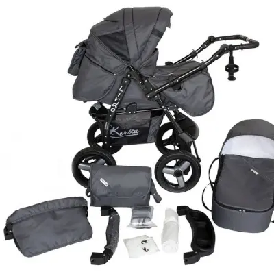 Barnvagn - Lirdo Kombi - Lounge Grey