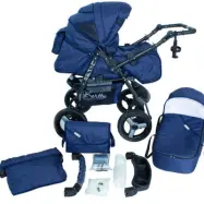 Barnvagn - Lirdo Kombi - Outdoor Blue