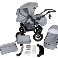 Barnvagn - Lirdo Kombi - Outdoor Grey