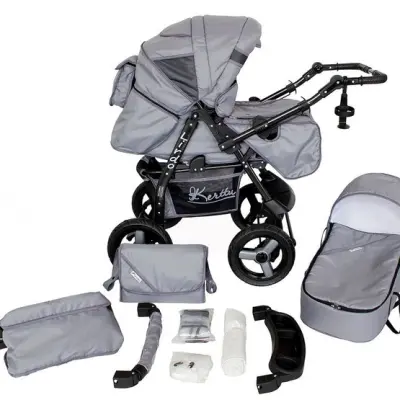 Barnvagn - Lirdo Kombi - Outdoor Grey