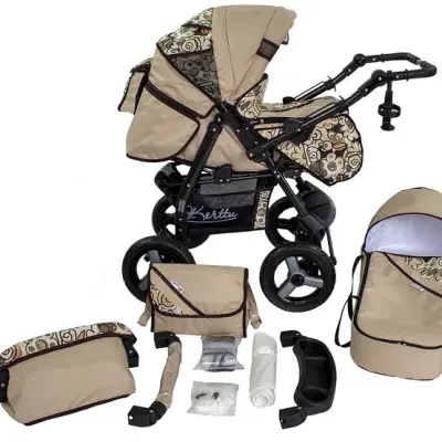 Barnvagn - Lirdo Kombi - Outdoor Timber