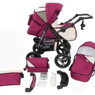 Barnvagn - Lirdo Kombi - Purple