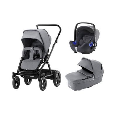 Britax Go Big 2 duovagn + babysafe2 i-Size babyskydd