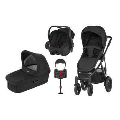 Britax Smile 2 vagn-&babyskyddspaket + bas, valfri färg