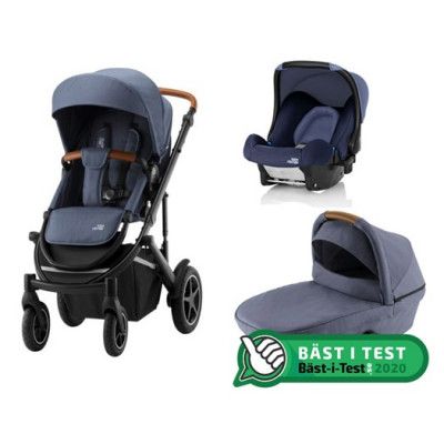 Britax Smile 3 duovagn + Baby-Safe babyskydd