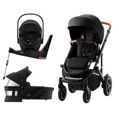 Britax Smile 4 duovagn + Baby-Safe Pro babyskydd + variobas 5Z
