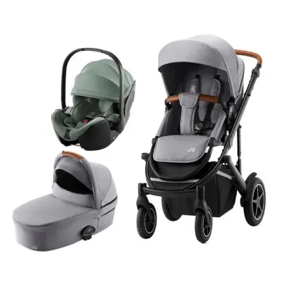 Britax Smile 4 duovagn + Baby-Safe Pro babyskydd