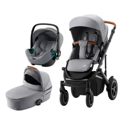 Britax Smile 4 duovagn + babysafe isense babyskydd