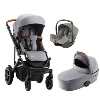 Britax Smile 4/5 duovagn + Joie I-Snug babyskydd
