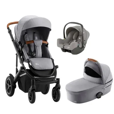 Britax Smile 4/5 duovagn + Joie I-Snug babyskydd