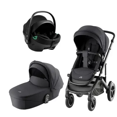Britax Smile 5Z duovagn + Axkid GoKid babyskydd