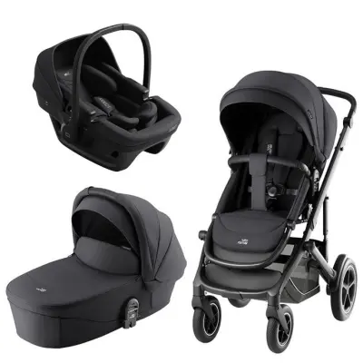 Britax Smile 5Z duovagn + Axkid Zero Pro babyskydd