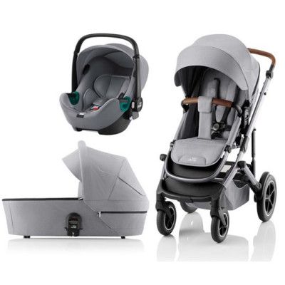 Britax Smile 5Z duovagn + Baby-Safe iSense babyskydd