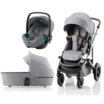 Britax Smile 5Z duovagn + Baby-Safe iSense babyskydd
