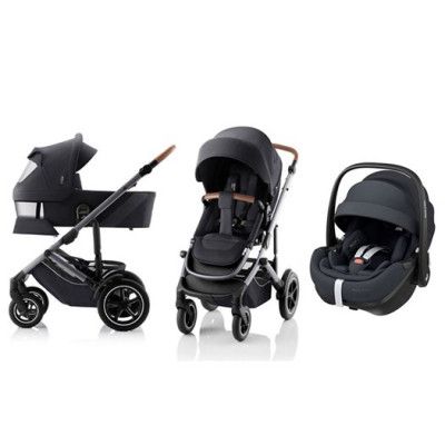 Britax Smile 5Z duovagn + Maxi-Cosi Pebble 360 Pro babyskydd
