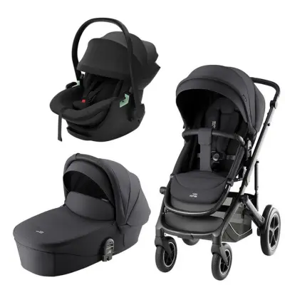 Britax Smile 5Z duovagn + Thule Maple babyskydd