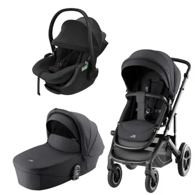 Britax Smile 5Z duovagn + Thule Maple Connect babyskydd