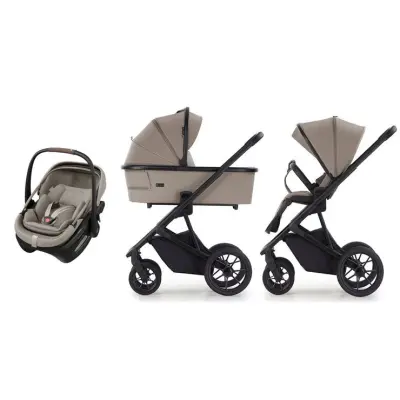 Crescent Prestige 2 Classic duovagn + Maxi-Cosi Coral Slide Pro babyskydd