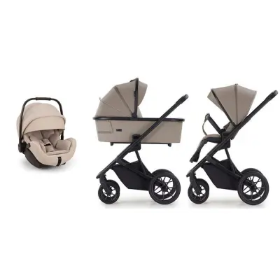 Crescent Prestige 2 Classic duovagn + Nuna Arra Flex babyskydd