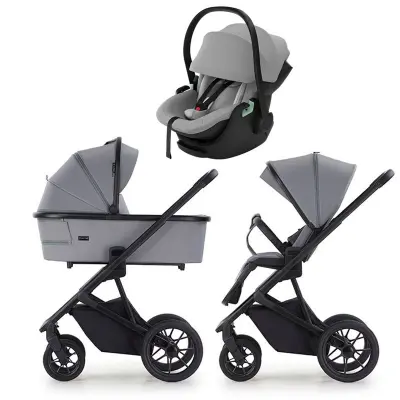 Crescent Prestige 2 Classic duovagn + Thule Maple Babyskydd