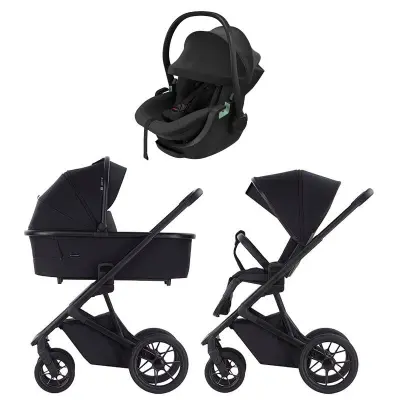 Crescent Prestige 2 Classic duovagn + Thule Maple Connect babyskydd