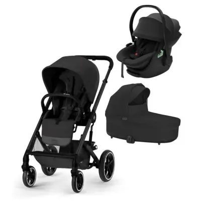 Cybex Balios S Lux duovagn + Maple babyskydd