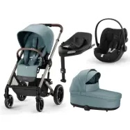 Cybex Balios S Lux duovagn + Cloud G babyskydd&bas