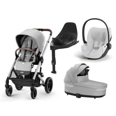 Cybex Balios S Lux duovagn + Cloud T babyskydd + bas