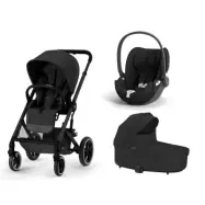 Cybex Balios S Lux duovagn + Cloud T babyskydd