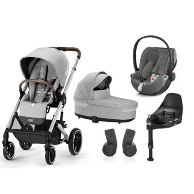 Cybex Balios S Lux duovagn 2023 + Cloud Z2 babyskydd + bas + adapter