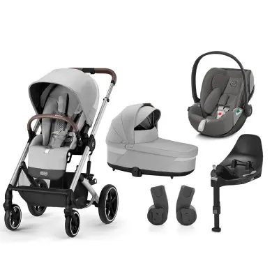 Cybex Balios S Lux duovagn 2023 + Cloud Z2 babyskydd + bas + adapter