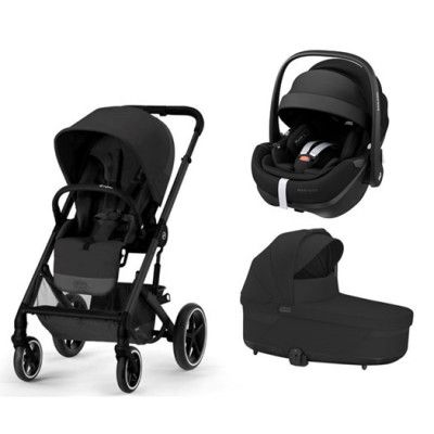 Cybex Balios S Lux duovagn + Maxi-Cosi Pebble 360 Pro babyskydd