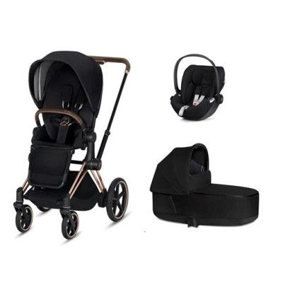 Cybex ePriam duovagn + Cloud Z babyskydd, valfri färg