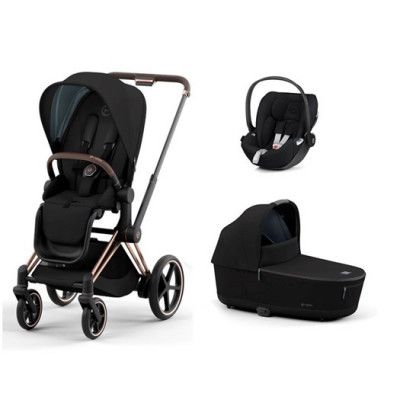 Cybex ePriam duovagn 2022 + Cloud Z babyskydd