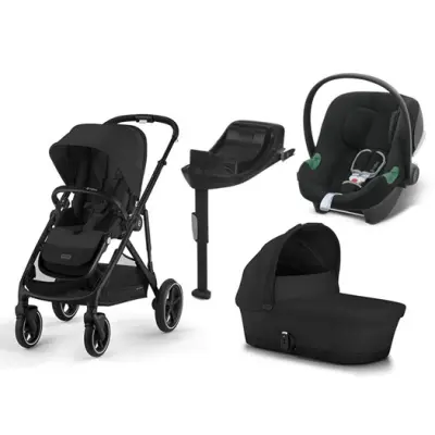 Cybex Gazelle S duovagn + Aton B2 babyskydd + One bas