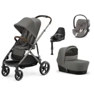 Cybex Gazelle S duovagn + Cloud Z2 babyskydd + isofix-bas, valfri färg
