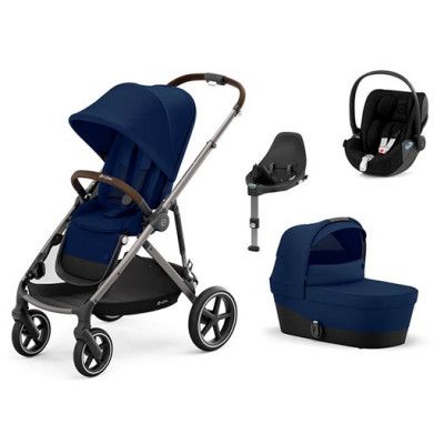 Cybex Gazelle S duovagn + Cloud Z2 babyskydd + isofix-bas, valfri färg