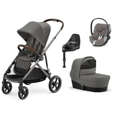 Cybex Gazelle S duovagn + Cloud Z2 babyskydd + isofix-bas, valfri färg