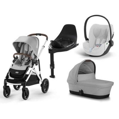 Cybex Gazelle S duovagn + Cybex Cloud T babyskydd i-Size med isofixbas