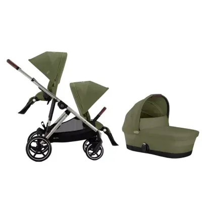 Cybex Gazelle S syskonvagn, Moss Green