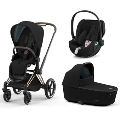 Cybex Priam duovagn 2022 med Cloud Z2 babyskydd